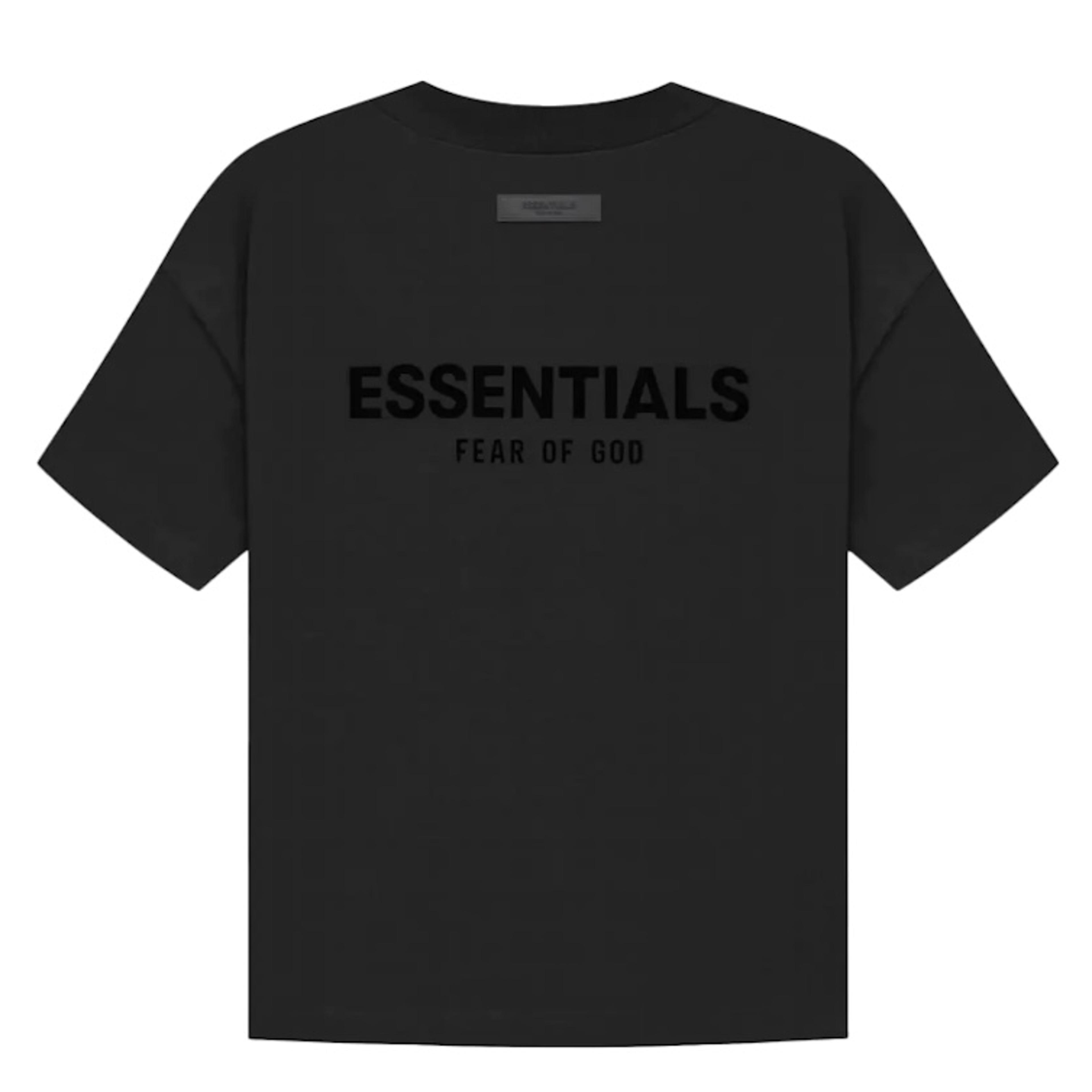 Alternate View 1 of Fear of God Essentials T-Shirt - Stretch Limo Black