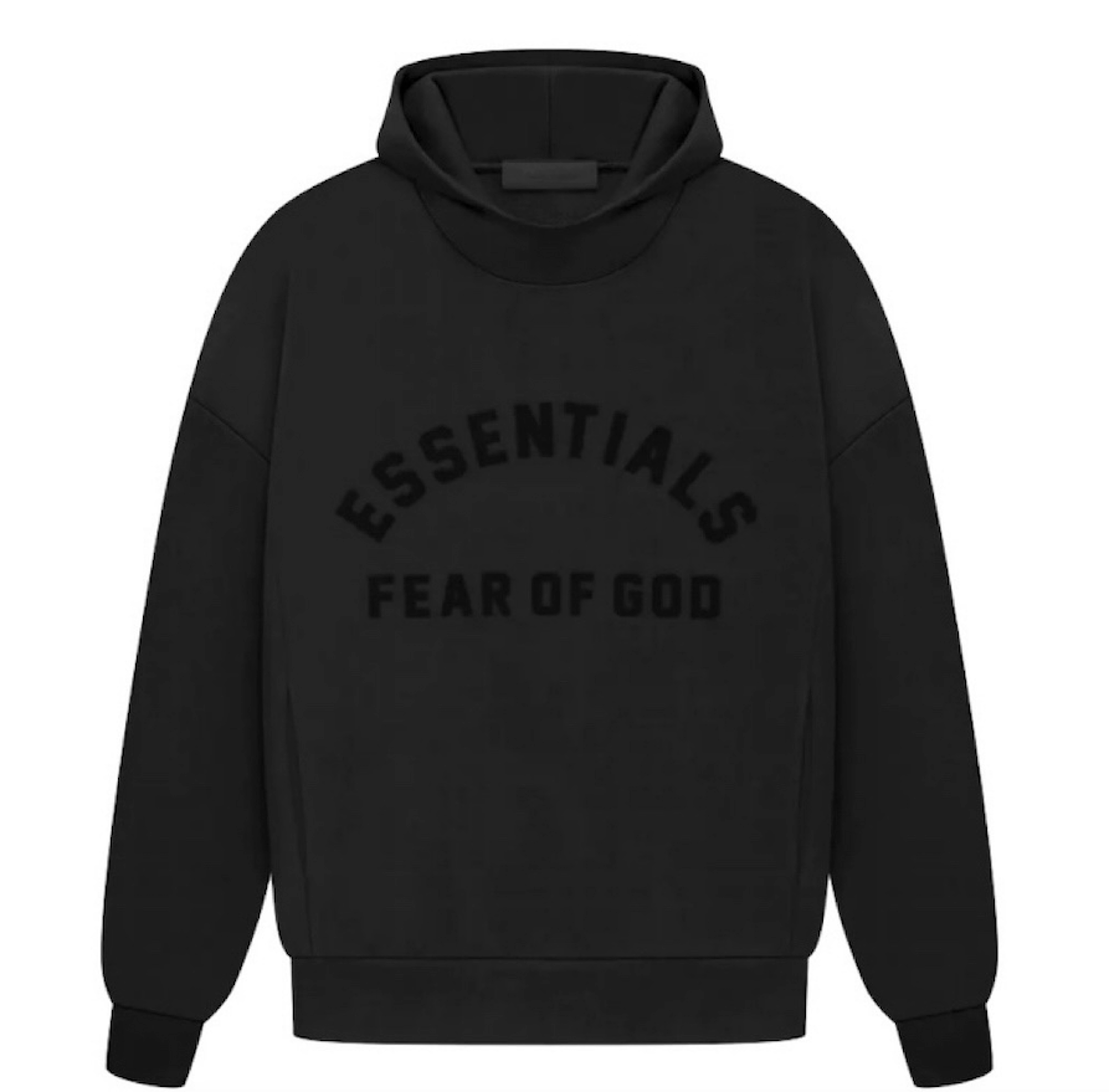 Fear of God Essentials Hoodie - Jet Black