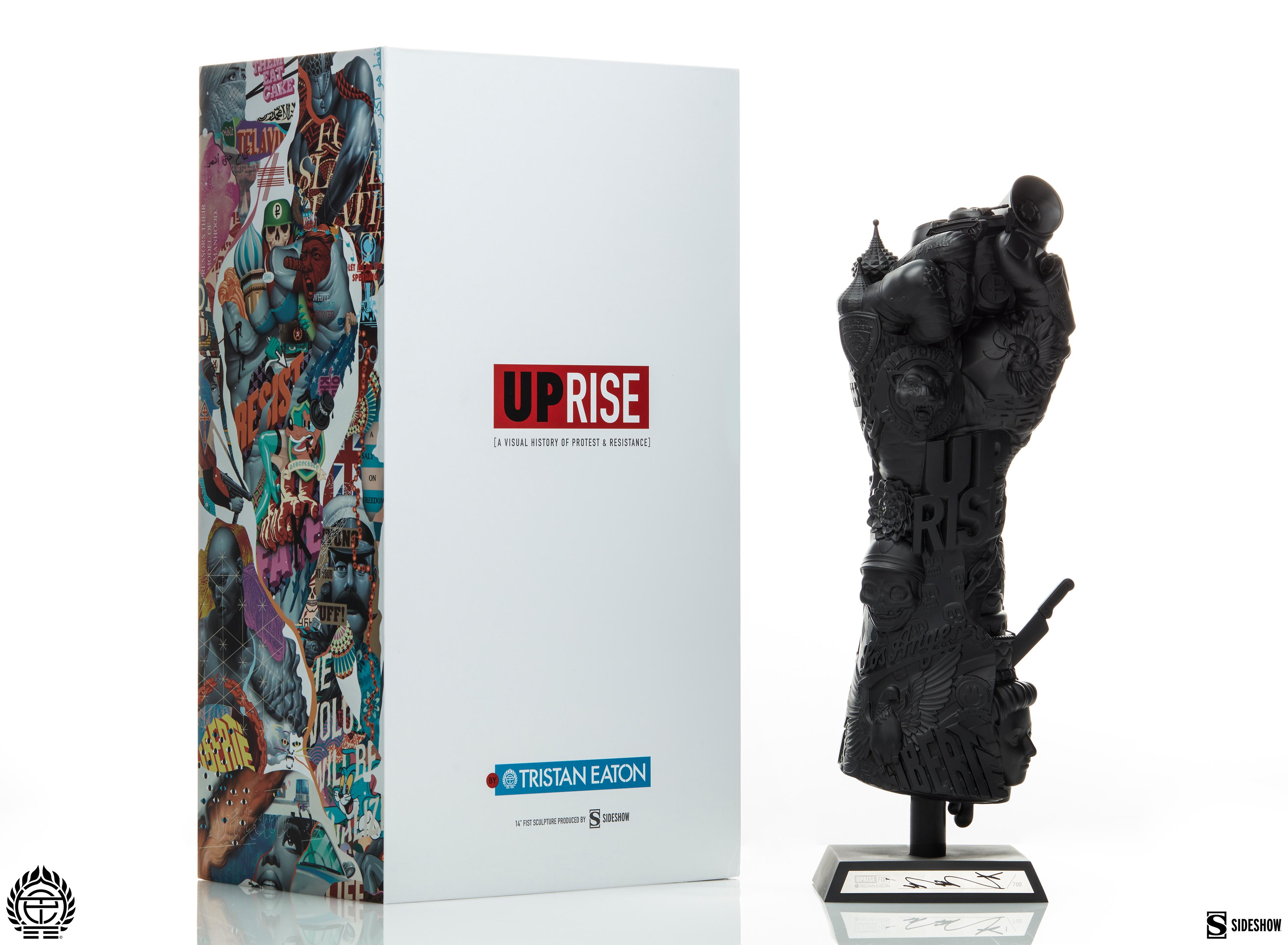 Alternate View 9 of UPRISE FIST Fine Art Statue by Tristan Eaton x Sideshow