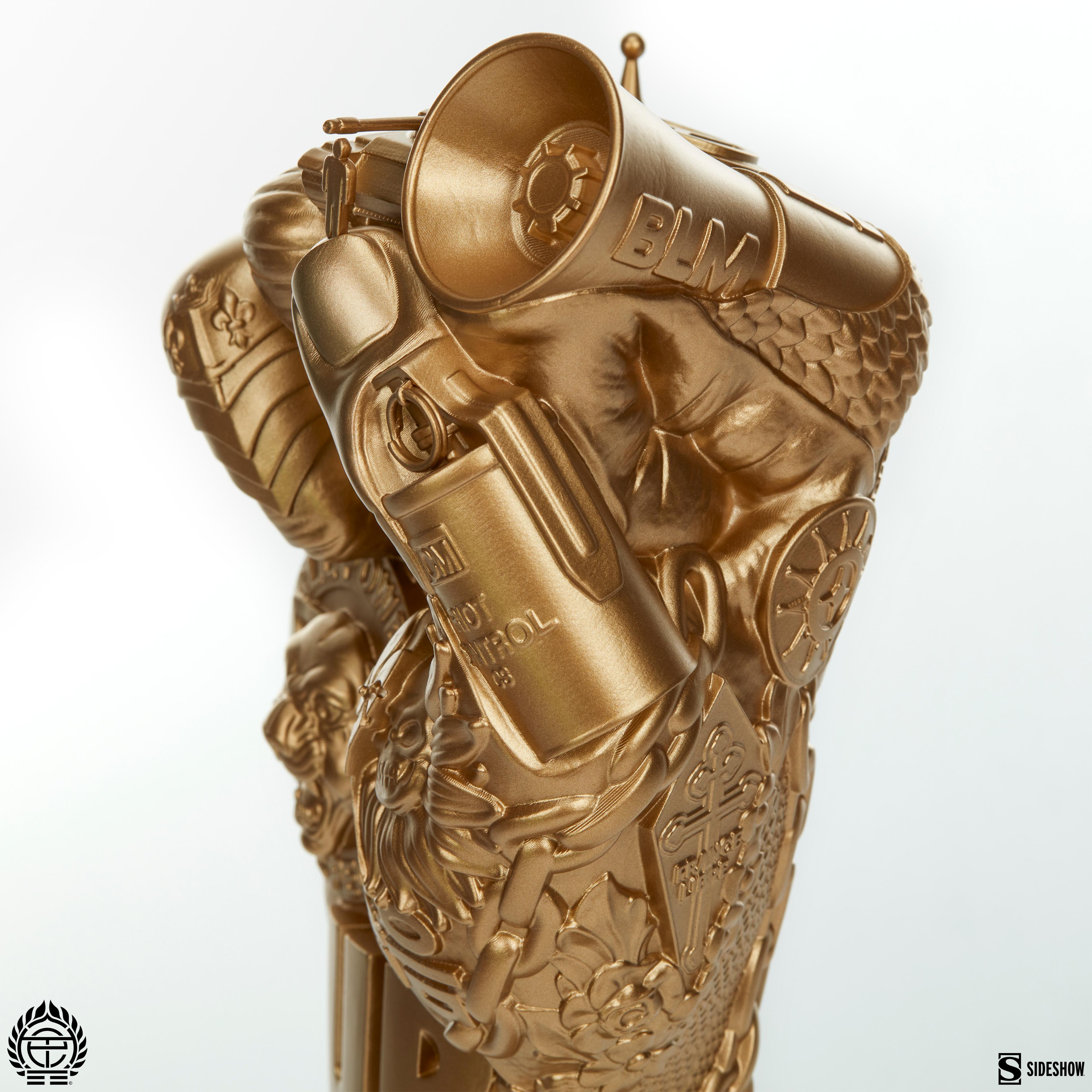 Alternate View 7 of UPRISE FIST Fine Art Statue by Tristan Eaton x Sideshow