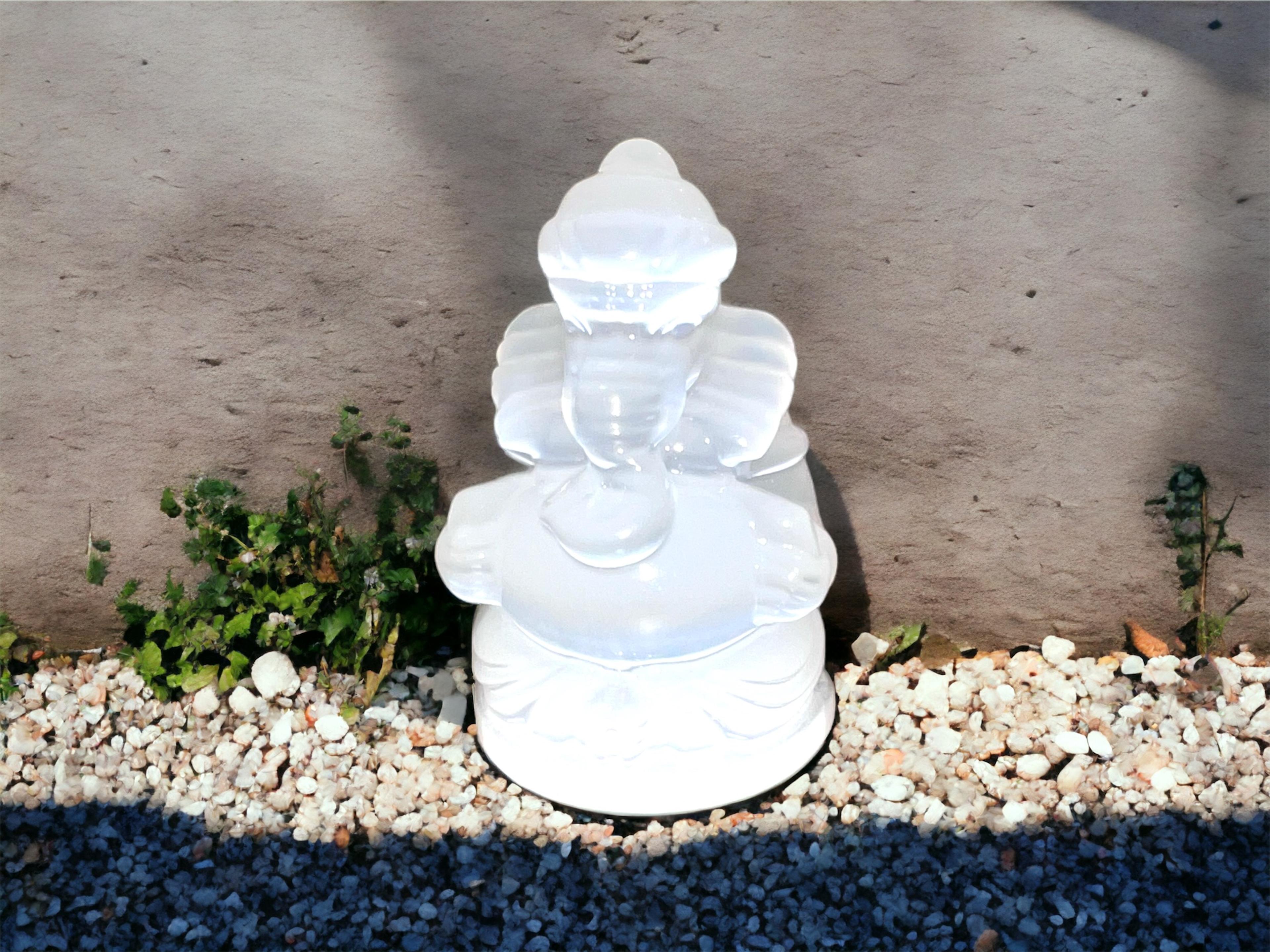 selenite Ganesha