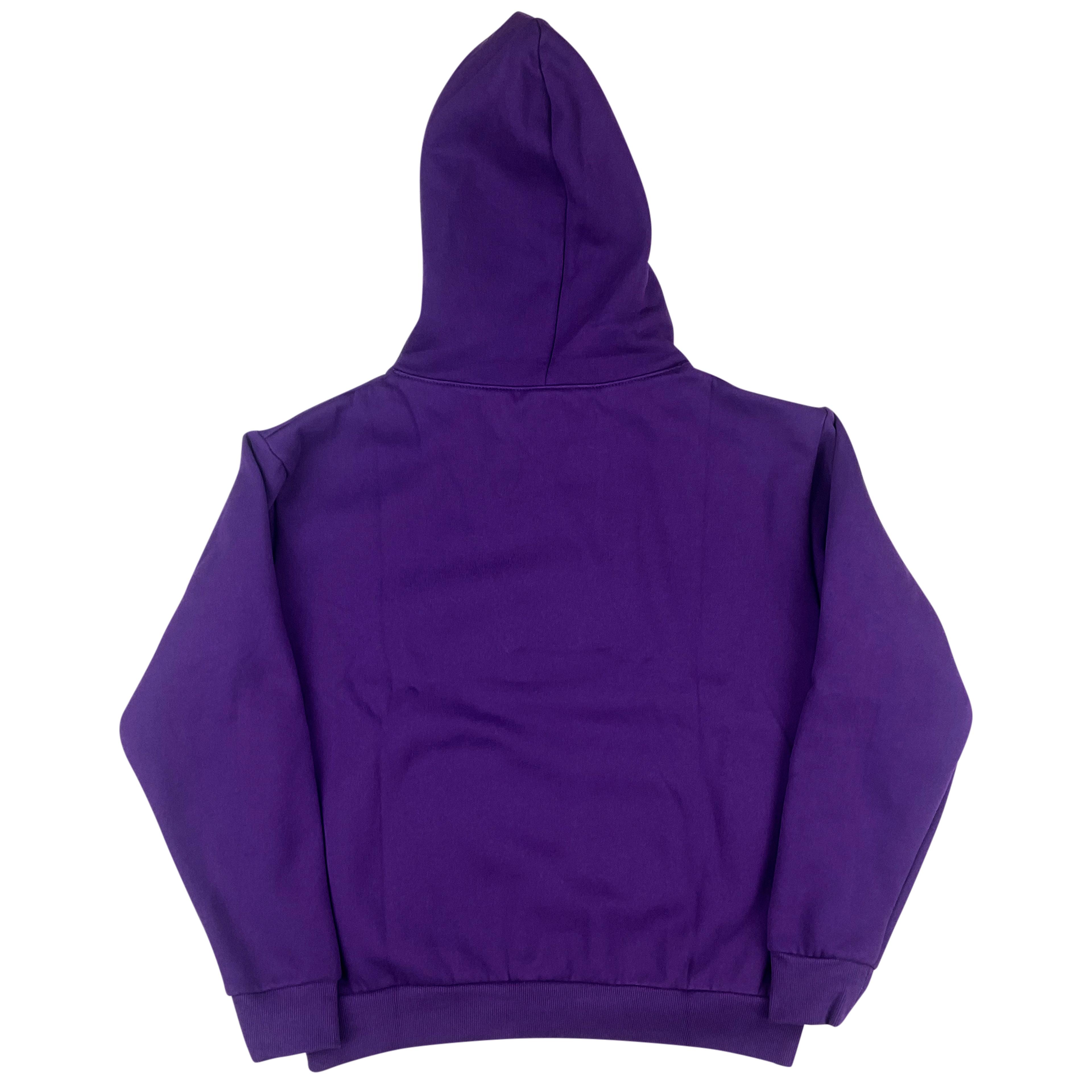 Alternate View 1 of Sp5der Web Hoodie Sweatshirt Purple | Spider Worldwide