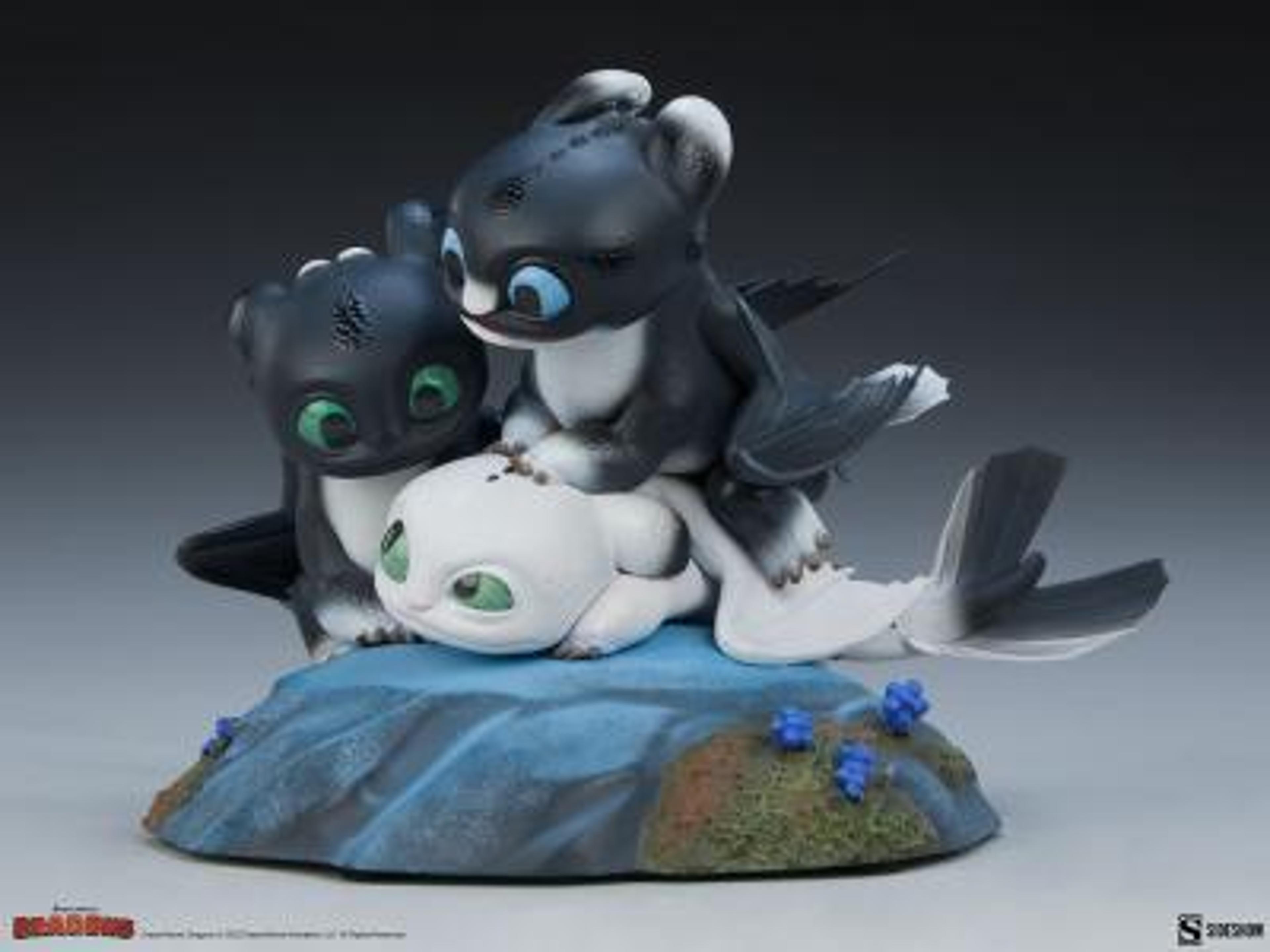DART, POUNCER, AND RUFFRUNNER Statues by Sideshow Collectibles