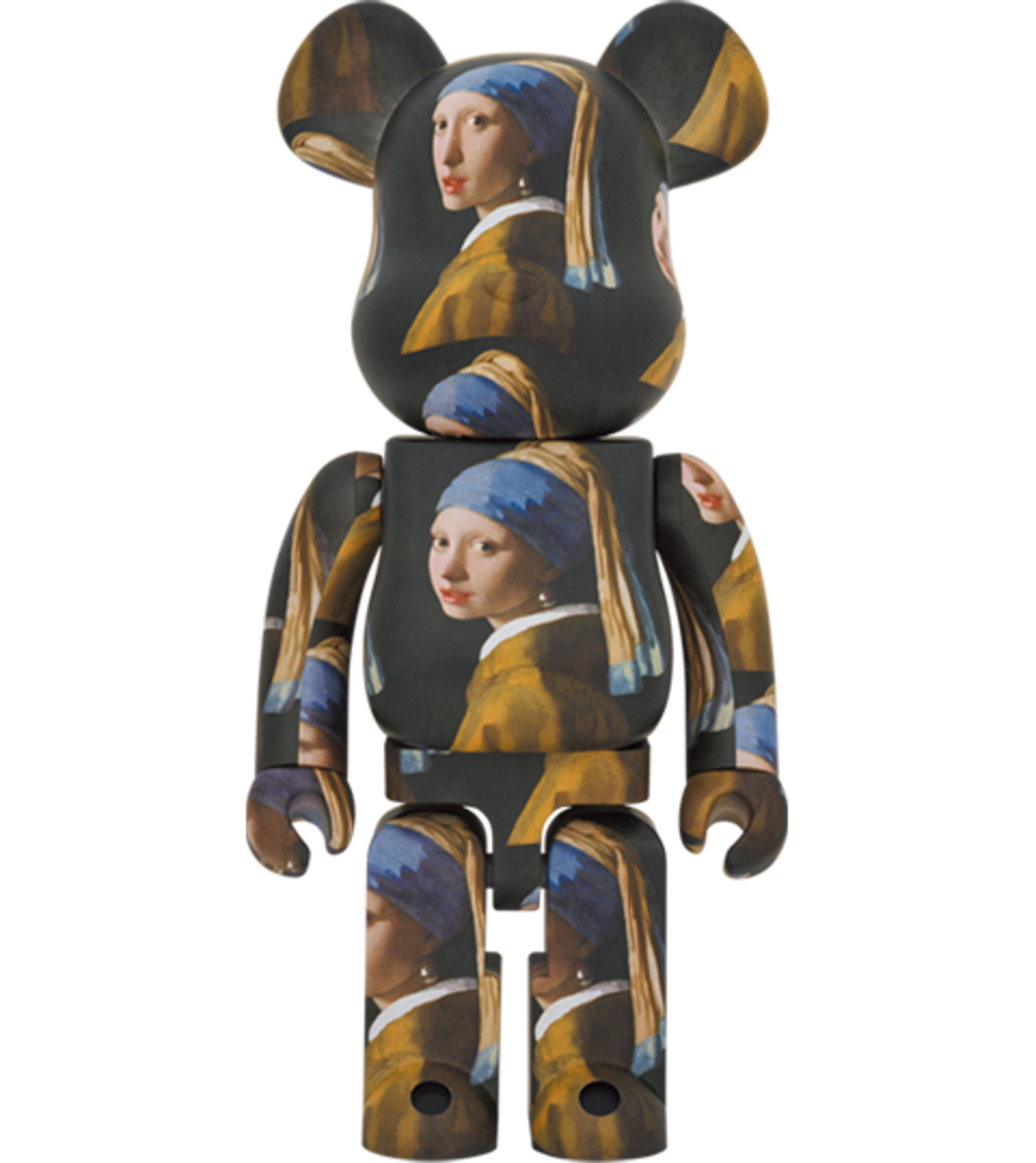 BE@RBRICK JOHANNES VERMEER (GIRL WITH A PEARL EARRING) 1000%