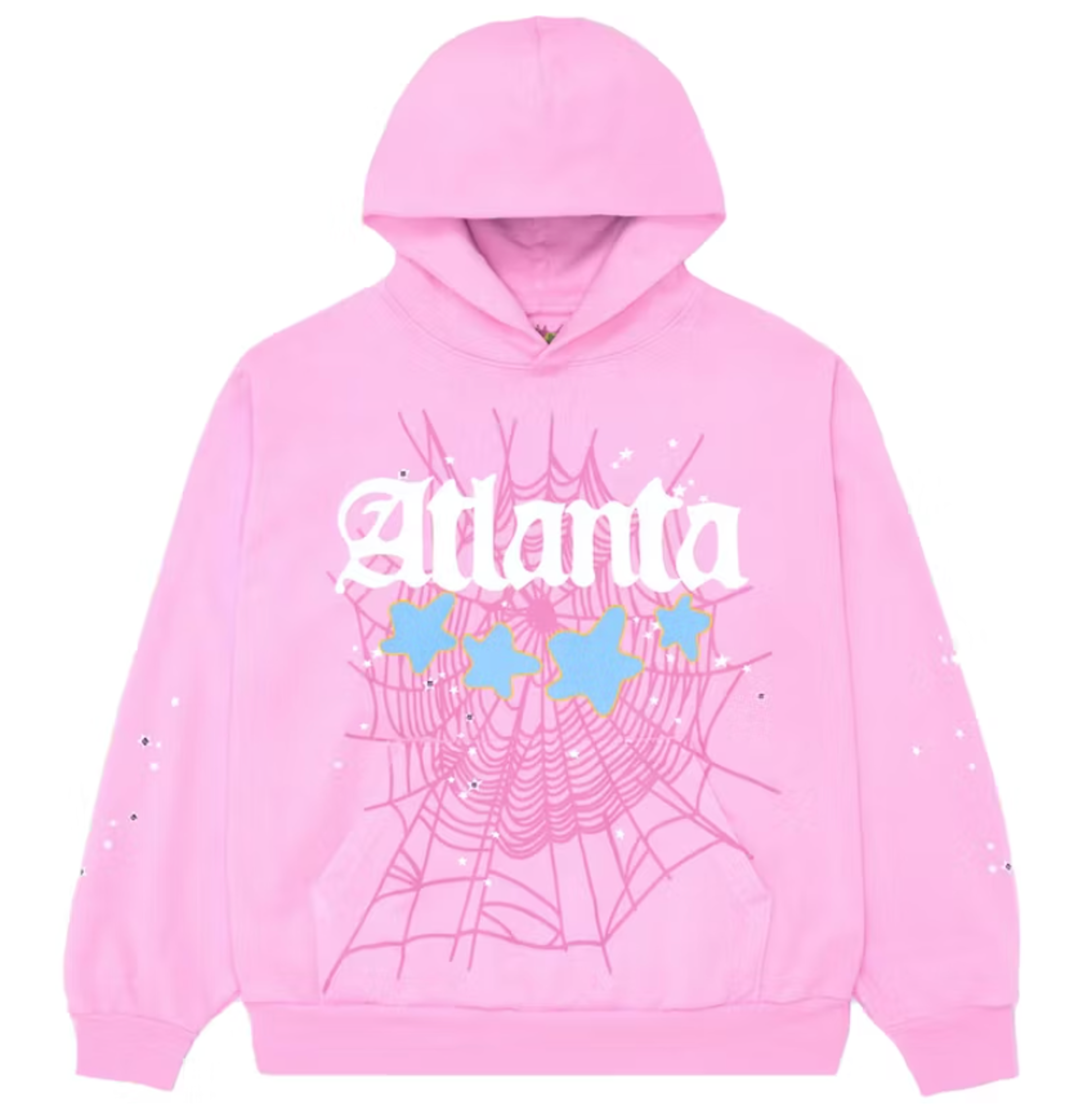 Sp5der Atlanta Hoodie - Pink