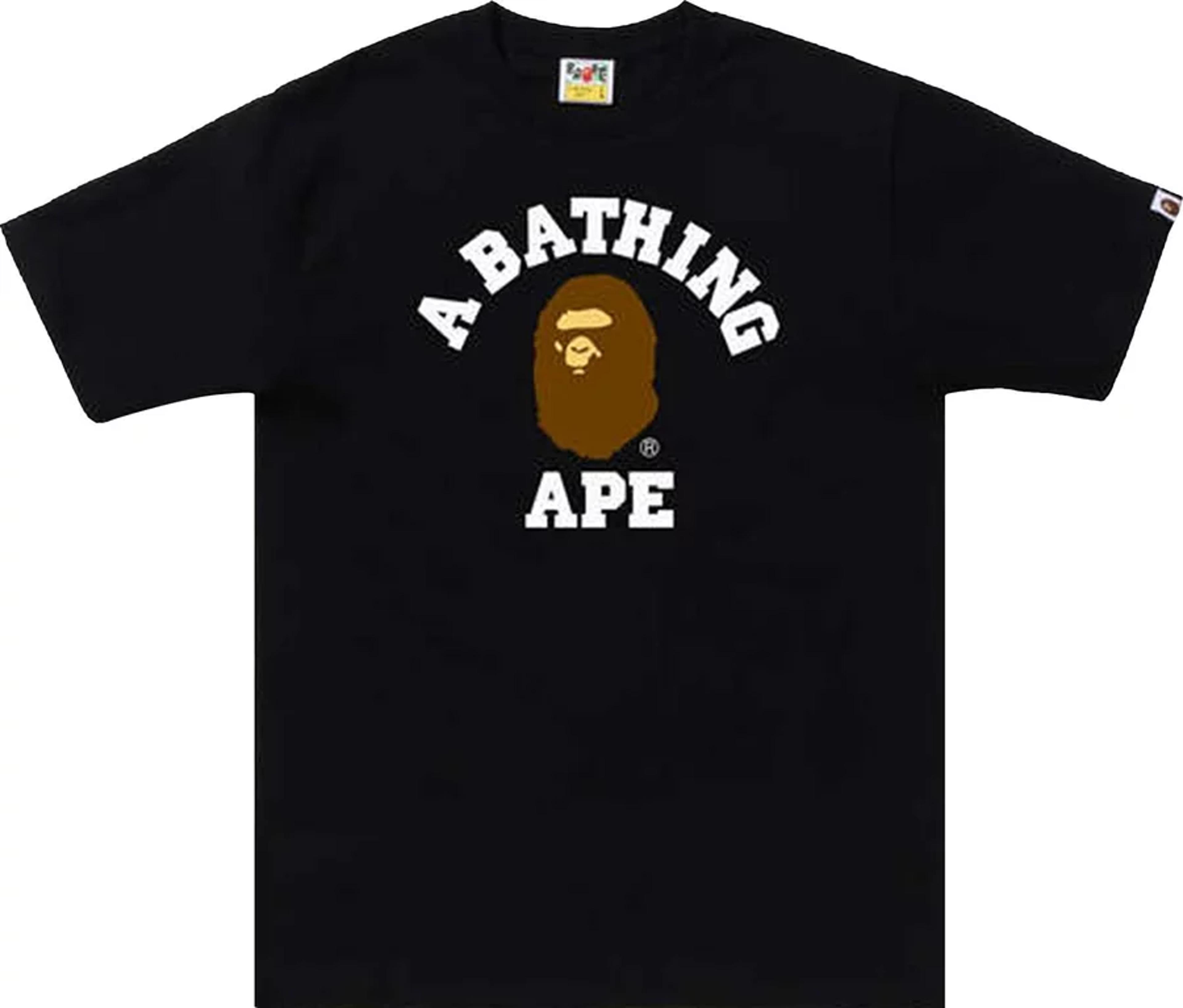 BAPE College Tee 'Black'