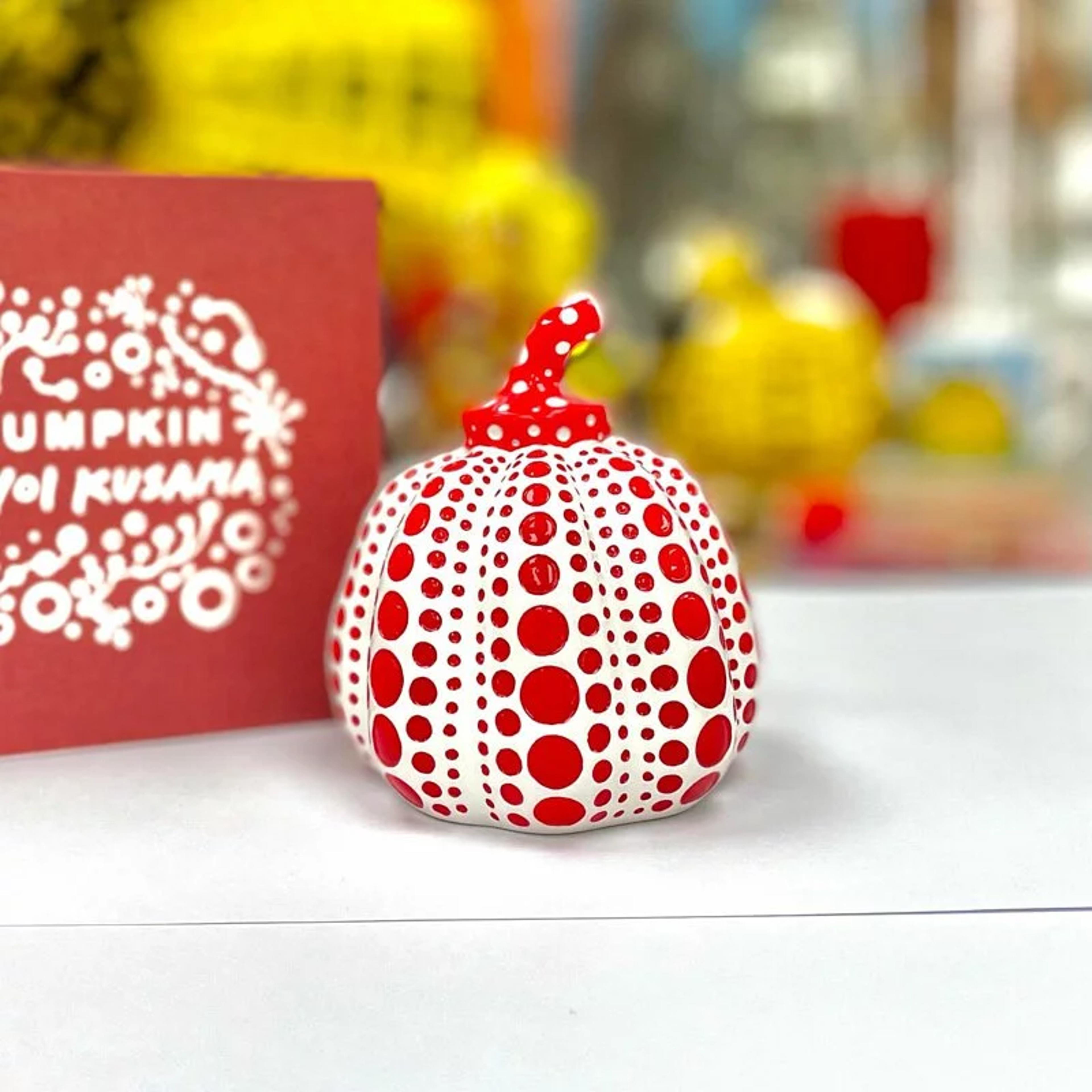 [Free shipping] Yayoi Kusama Pumpkin Object (Red & White)