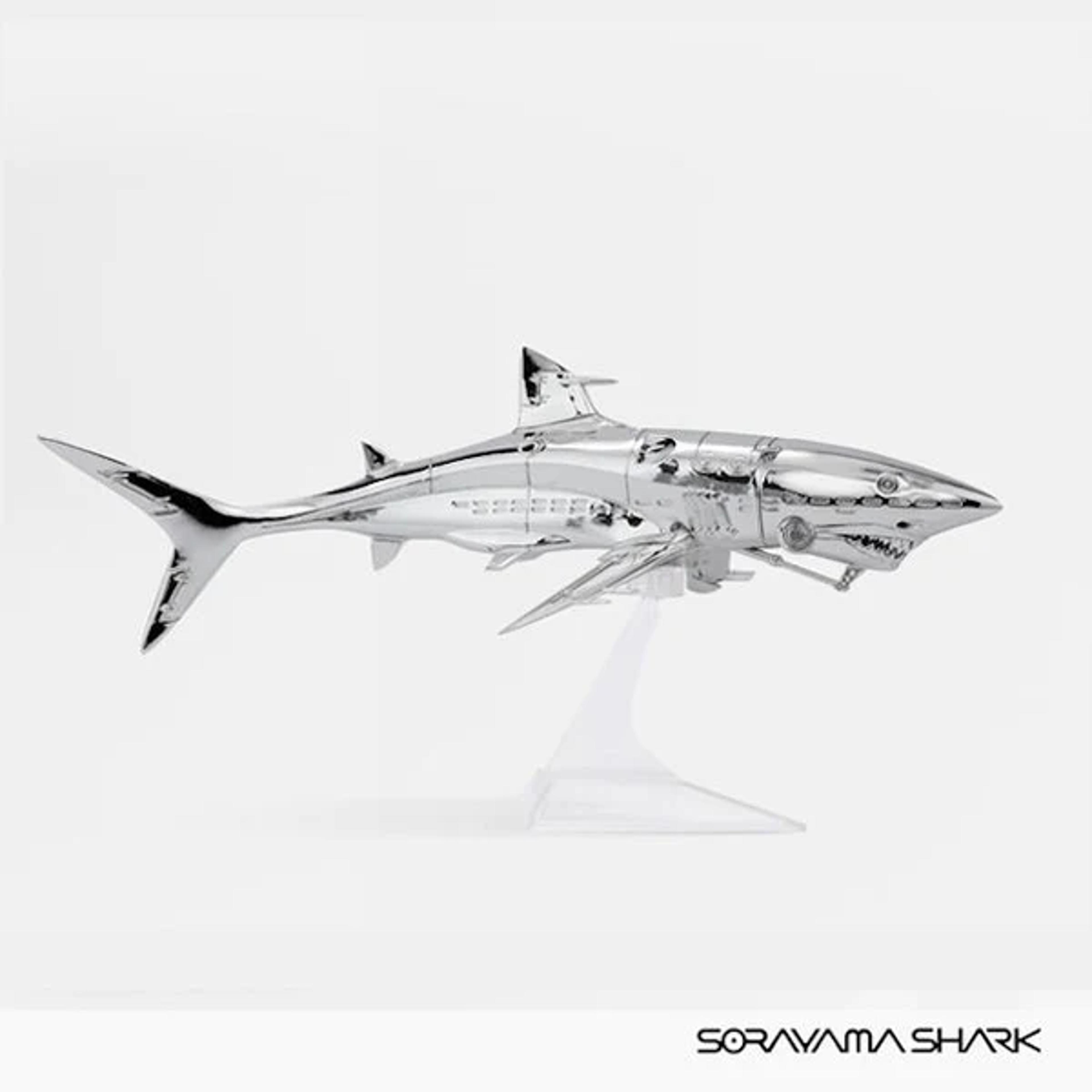 [Free shipping] Sorayama Shark (Silver) (2021)