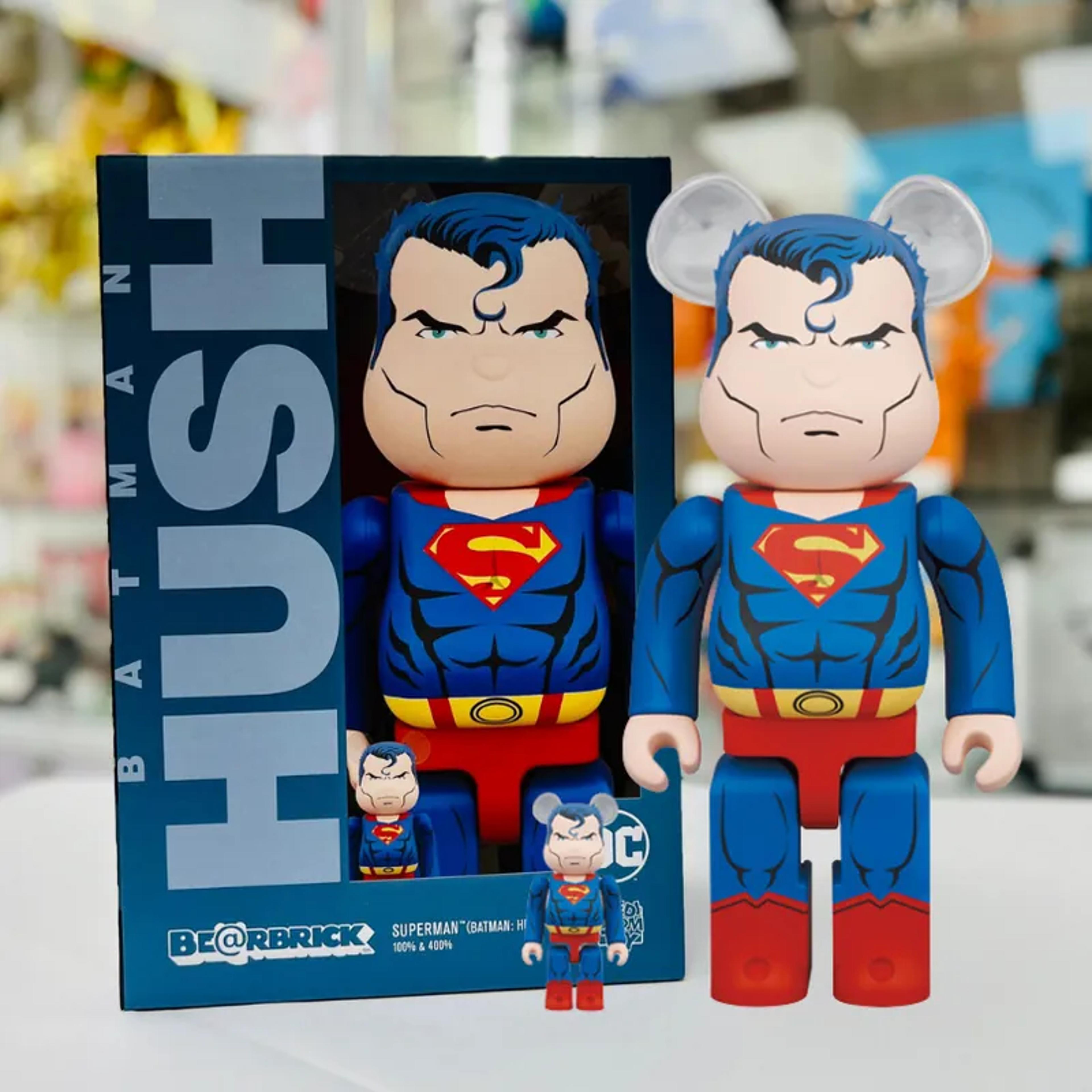 [Free shipping] Be@rbrick SUPERMAN (BATMAN: HUSH Ver.)