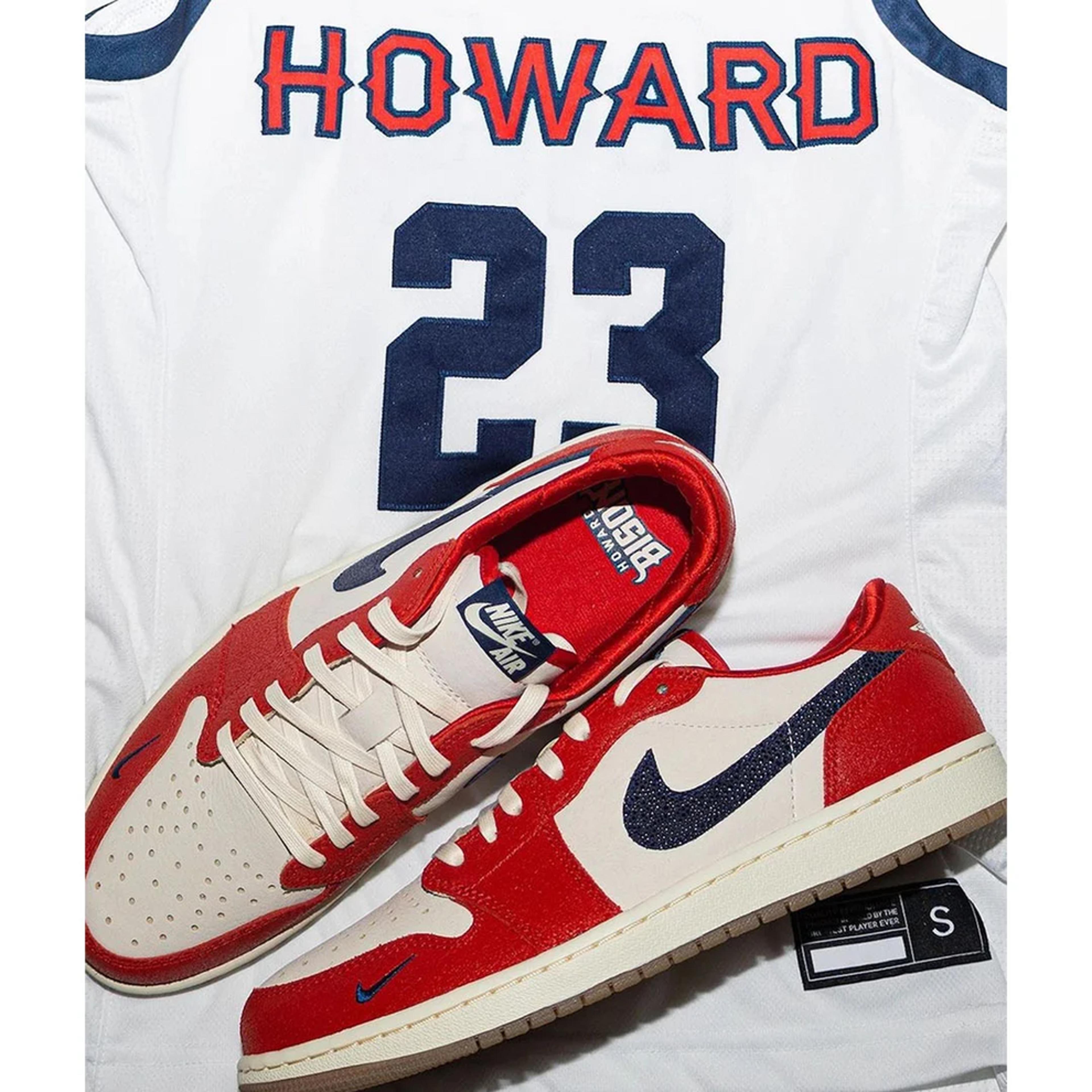 Howard University x Air Jordan 1 Retro Low OG 'Bison'
