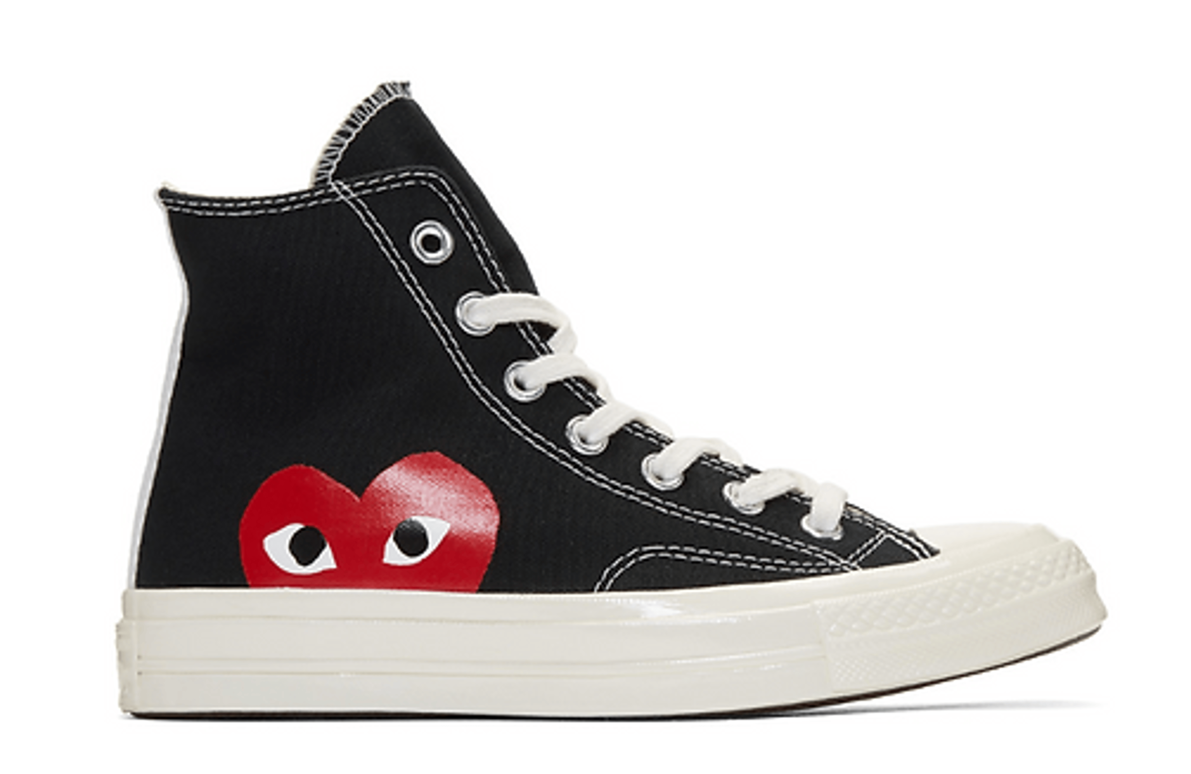 CDG Converse Edition Chuck Taylor All-Star '70 High-Top Sneakers BLACK (high top)