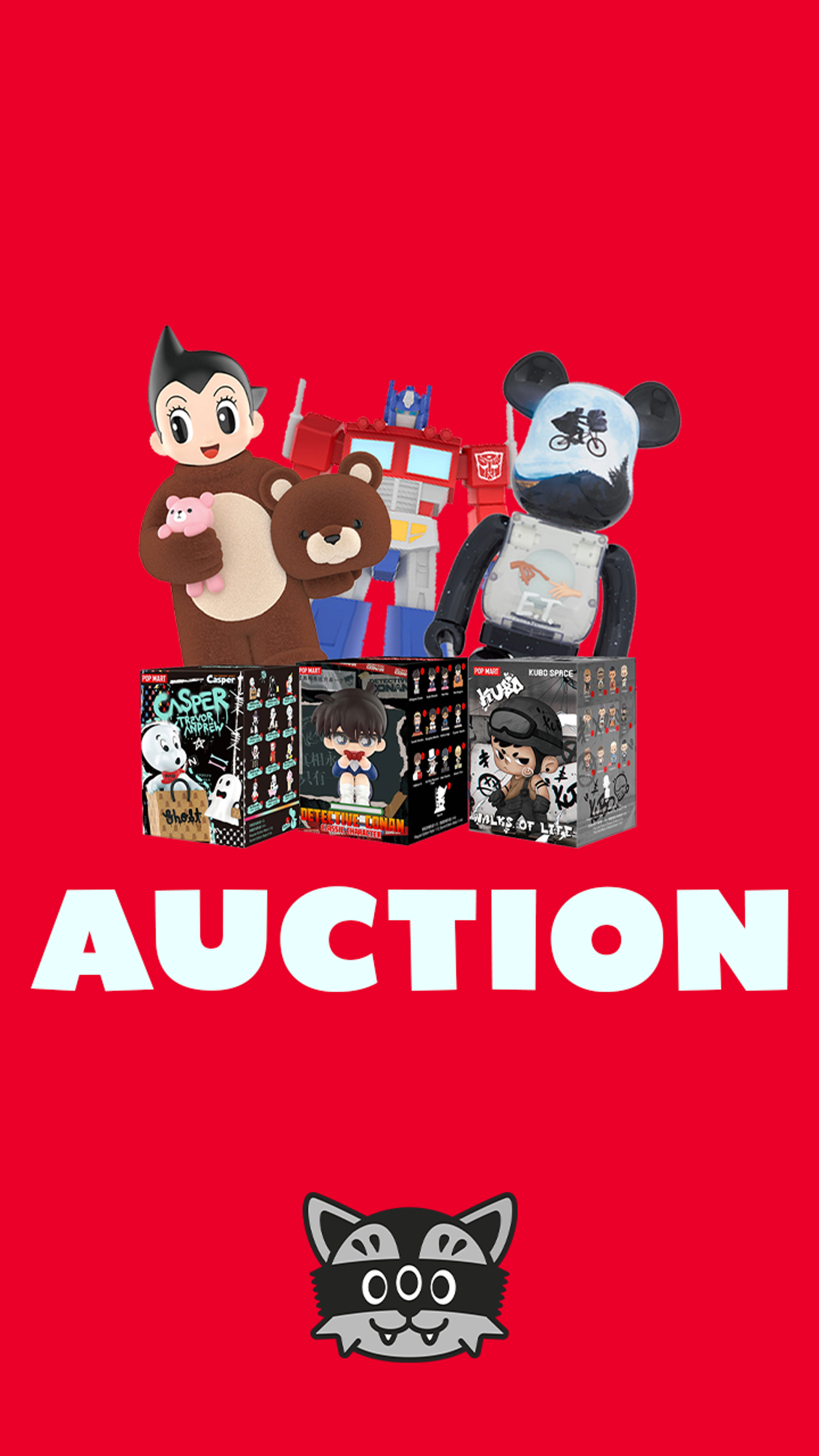 Preview image for the show titled "New Bearbrick Auctions! - Mindzai" at July 26, 2024