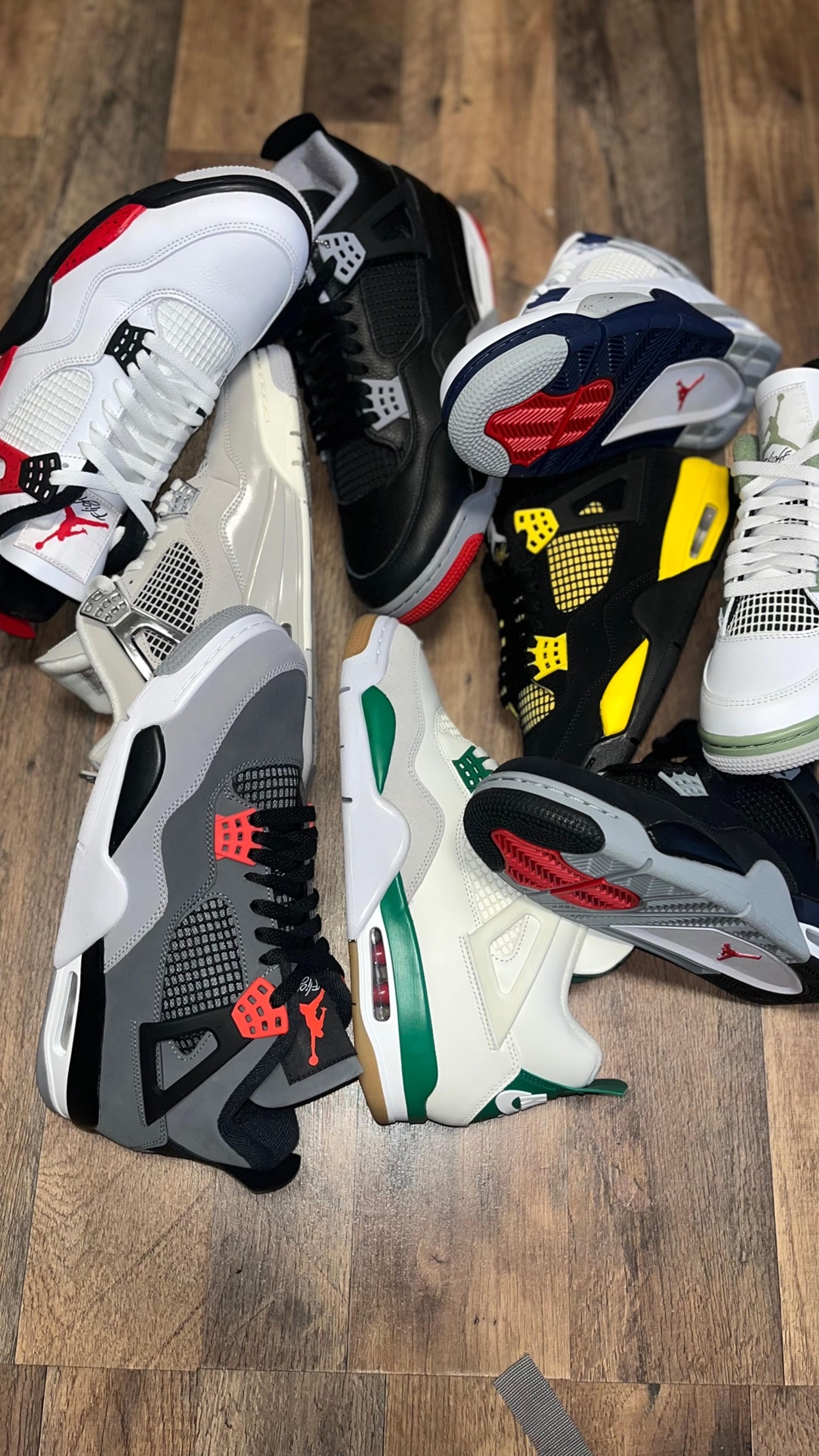 Preview image for the show titled "All Around Retro: JORDAN 4!!!! Mystery Box’s📦" at Today @ 6:00 PM