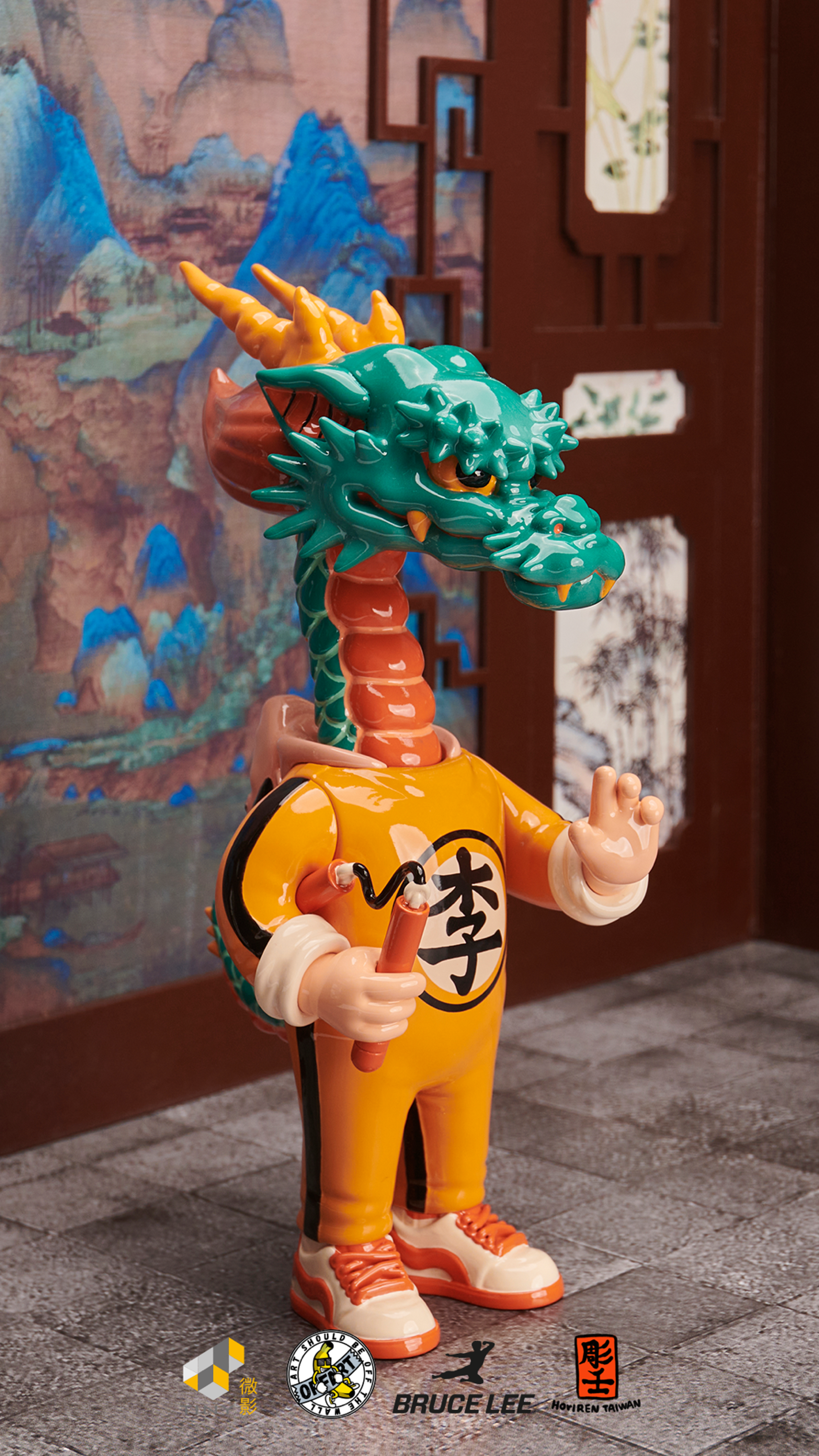 Preview image for the show titled "OFFART x TINY Like A Dragon x Bruce Lee" at Today @ 8:35 PM