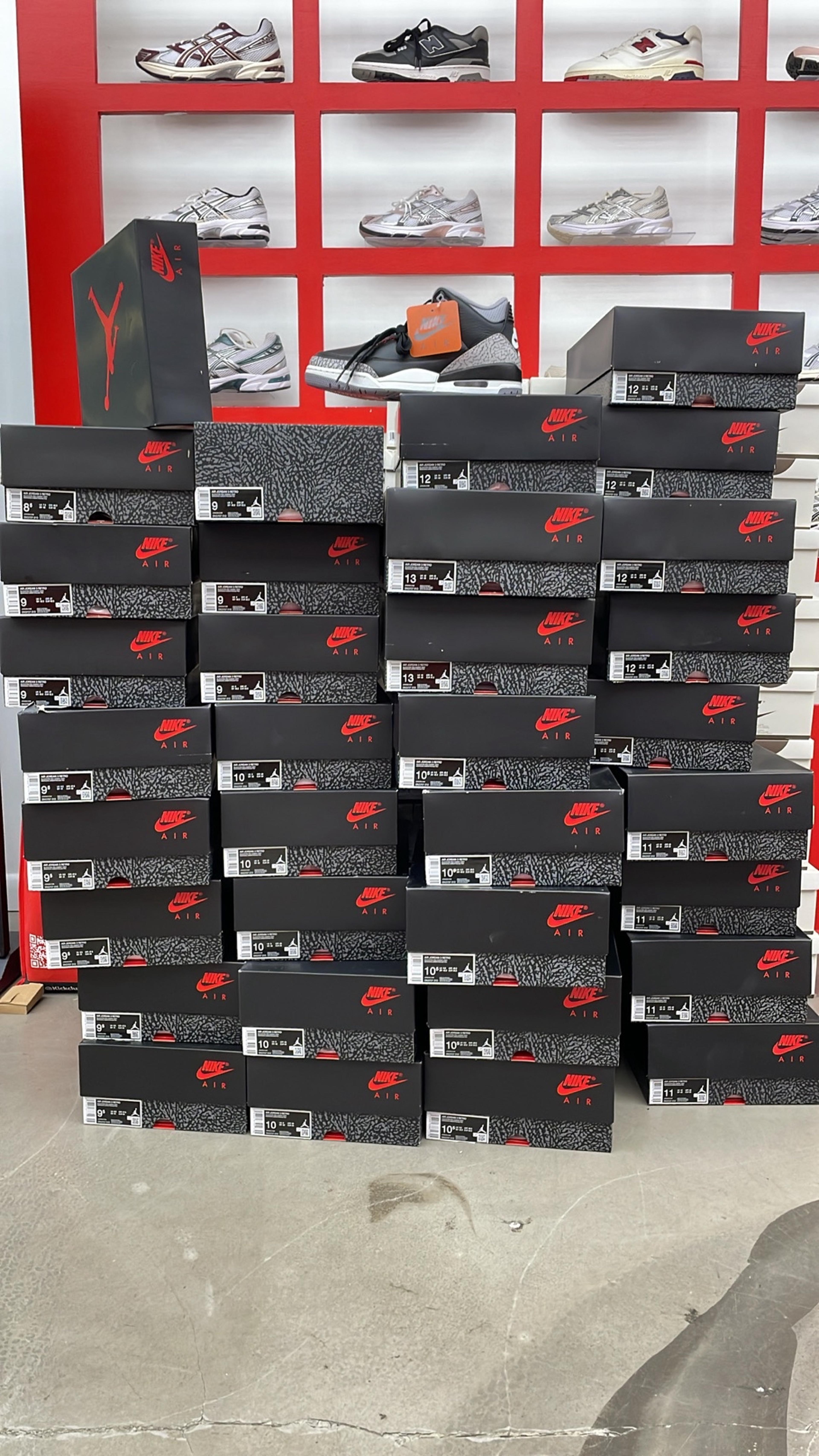 Preview image for the show titled "$1 AUCTIONS !! NEW BLACK CEMENT 3S + MORE !!" at November 6, 2024