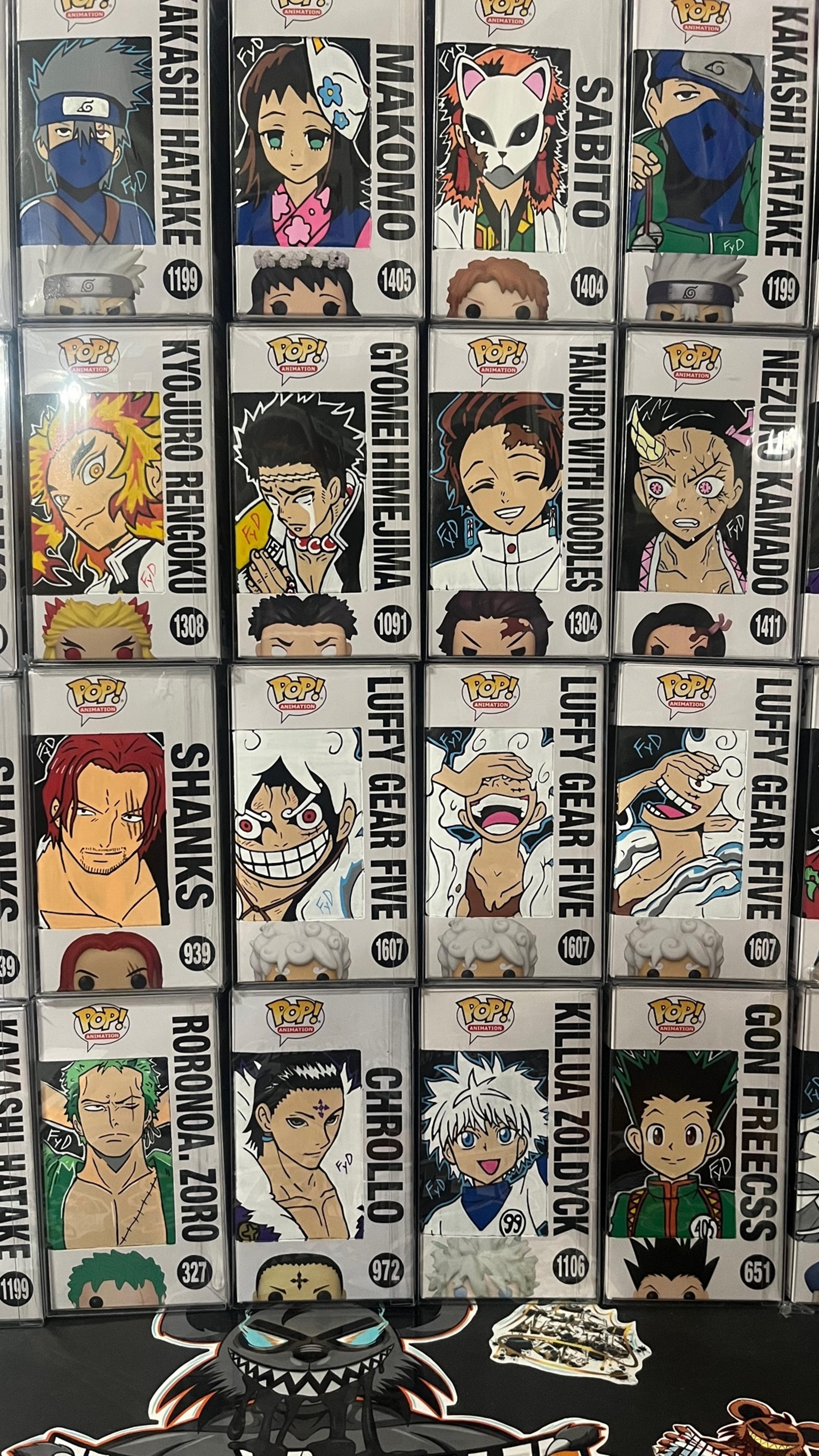 Preview image for the show titled "Funkos/Naruto/chainsaw man/cards and more" at Today @ 3:30 PM