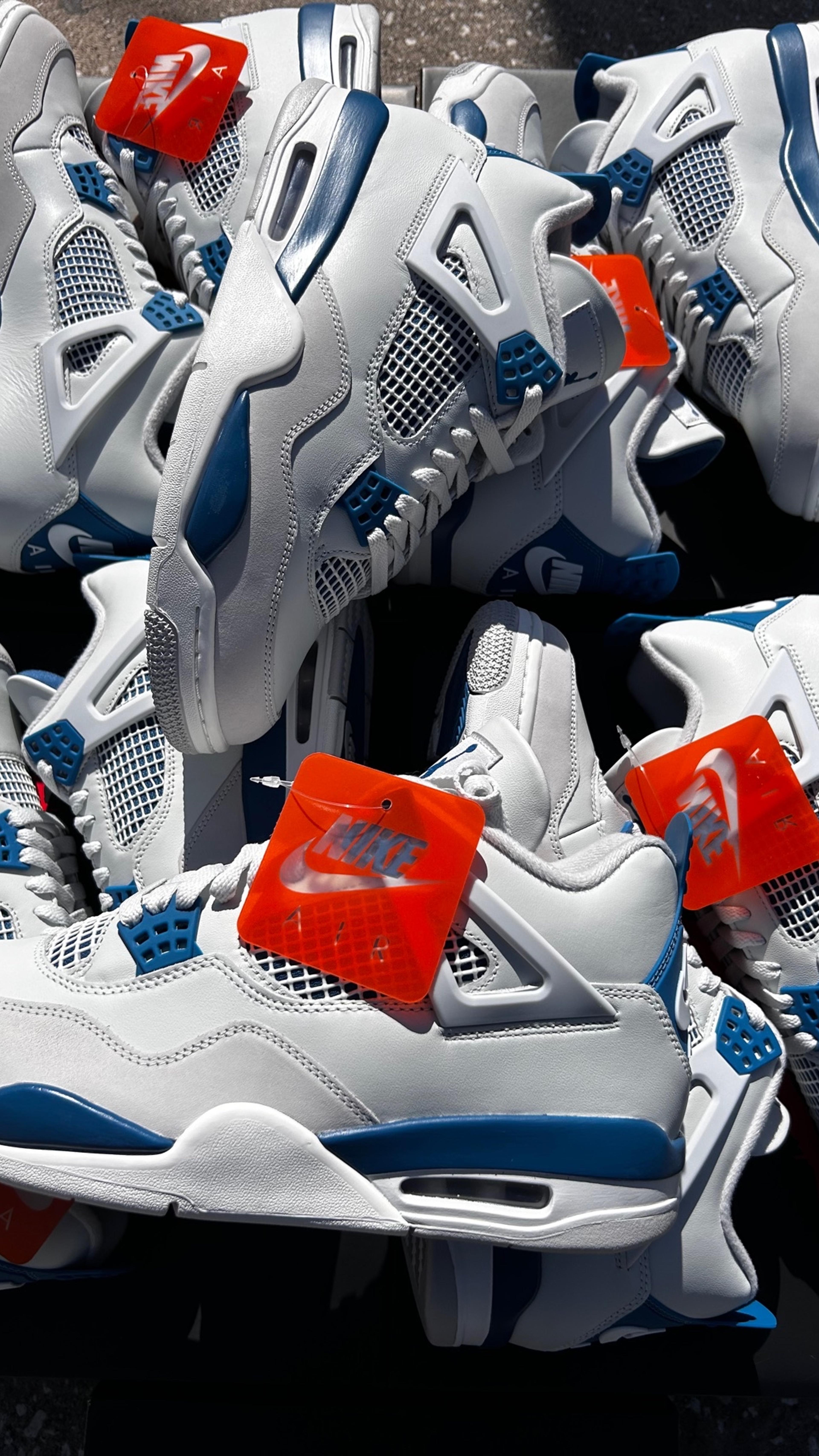 Preview image for the show titled "UNRELEASED JORDAN 4 MILITARY & MORE🫨🔥 " at Today @ 10:31 PM