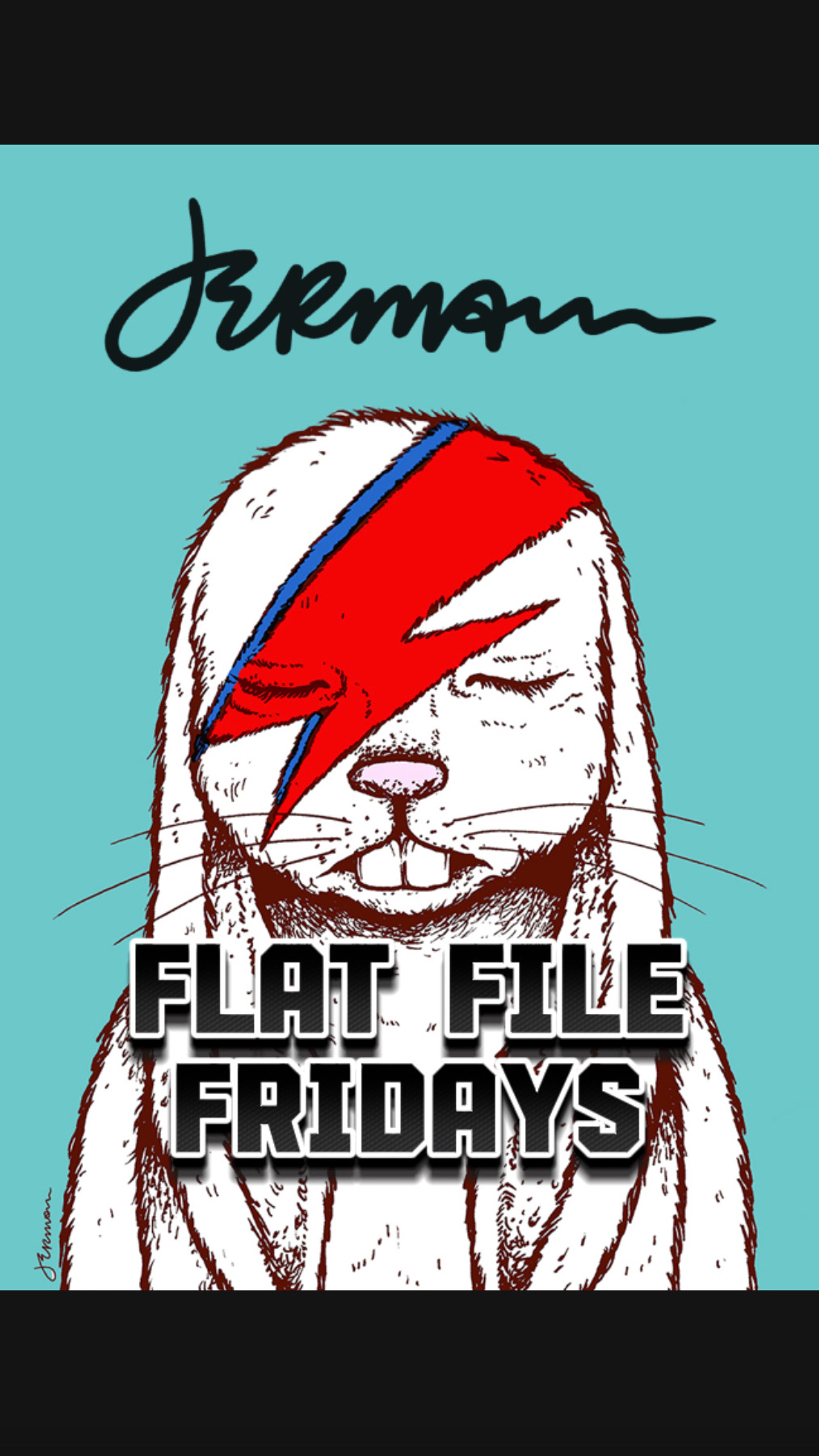 Preview image for the show titled "FLAT FILE FRIDAYS
With Jermaine / Rare Rock Posters & More" at July 26, 2024