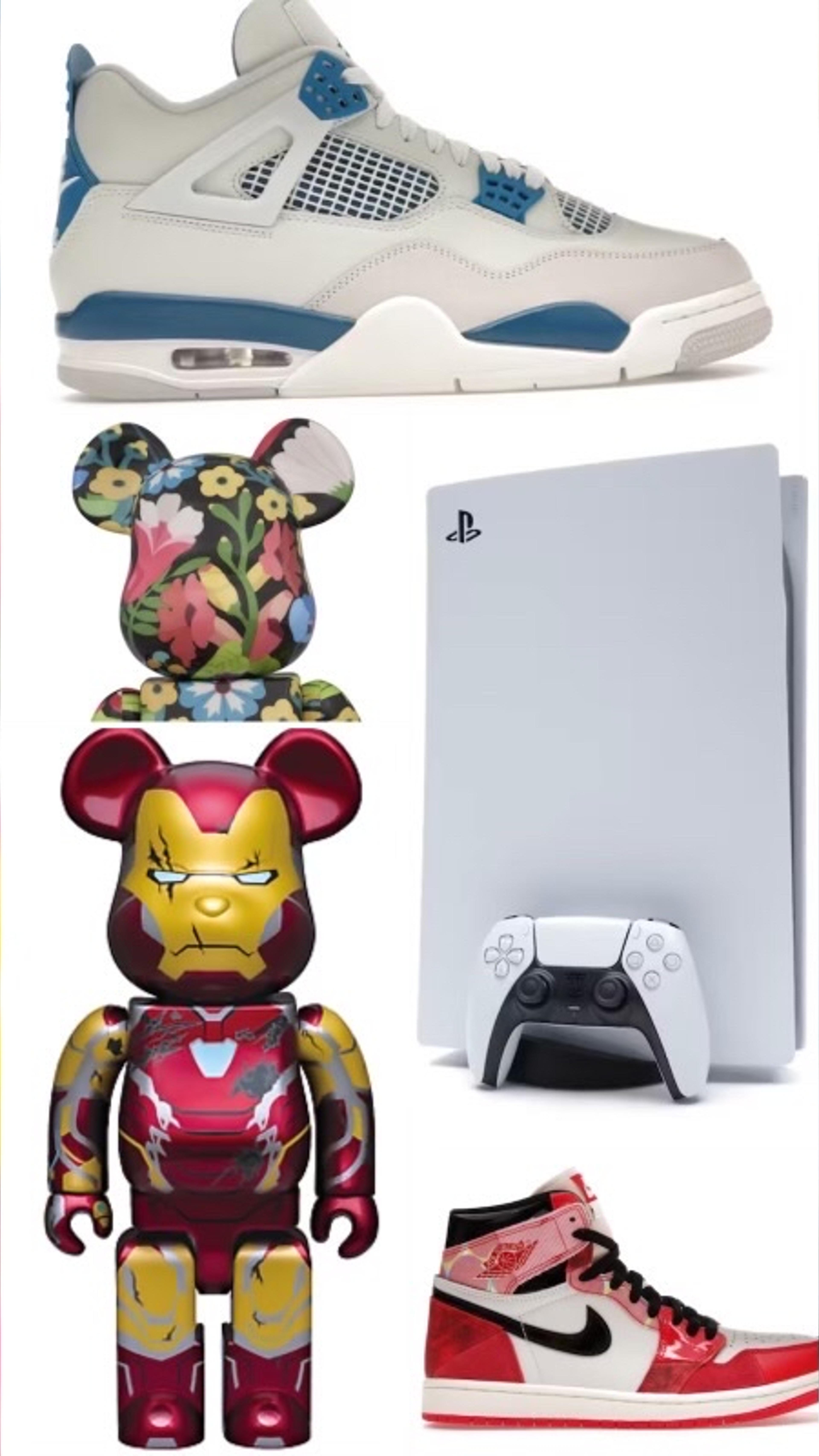 Preview image for the show titled "🔥PS5, Jordan’s, BE@RBRICKS & More!!!🔥" at May 10, 2024