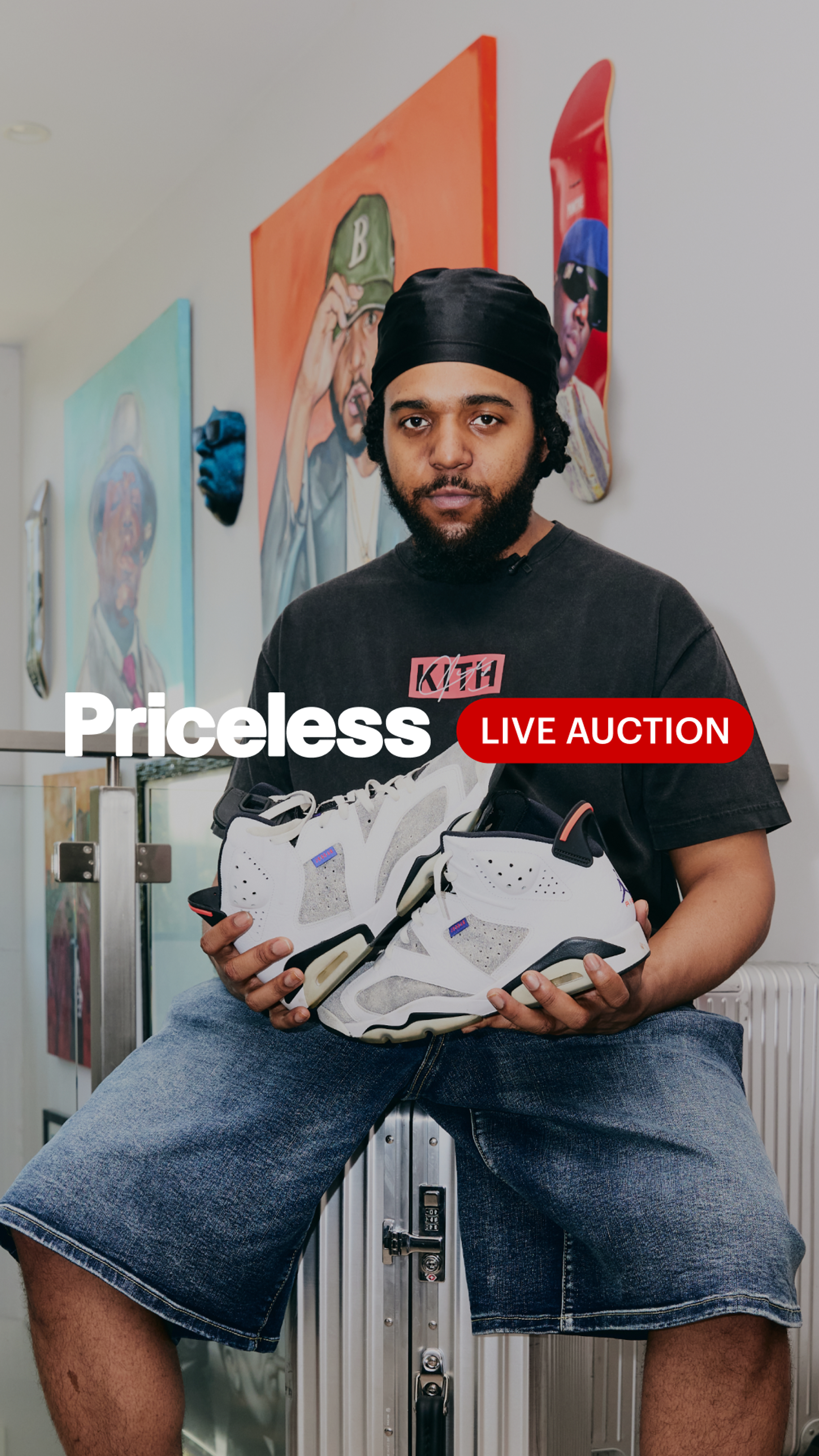 Preview image for the show titled "Priceless with CJ Wallace" at Today @ 10:00 PM