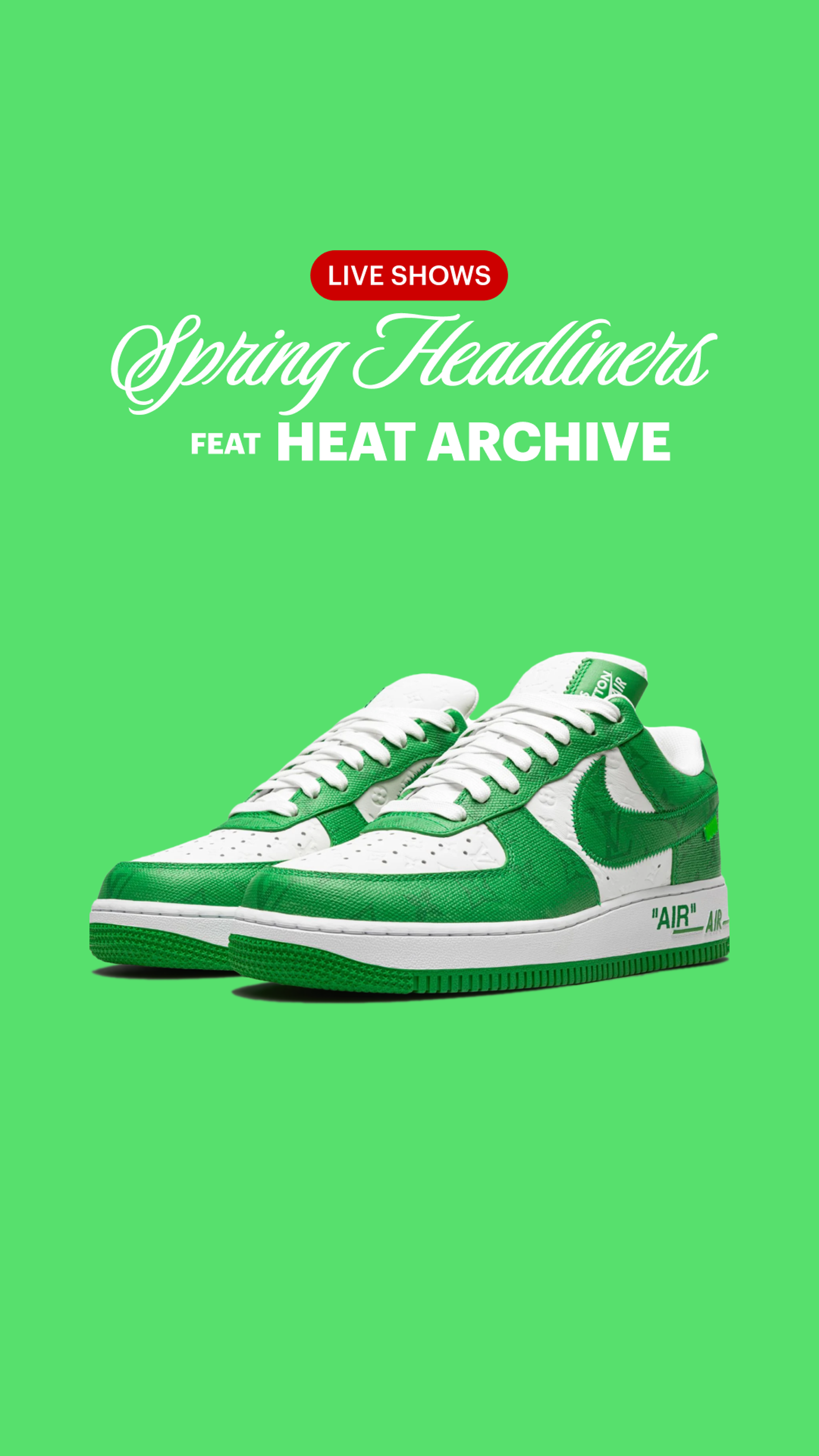 Preview image for the show titled "Spring Shopping Guide with Heat Archive" at Monday @ 9:30 PM